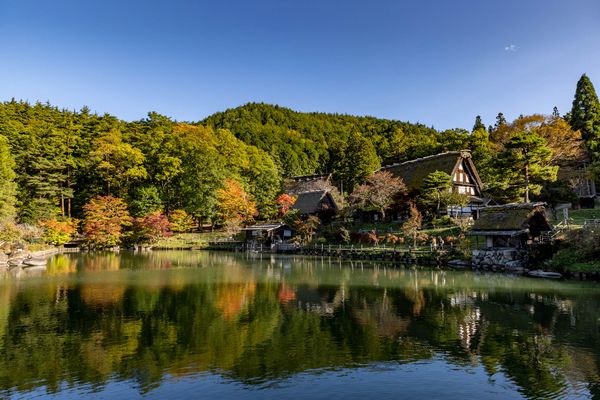 飛騨高山の紅葉情報（2024年10月24日現在）